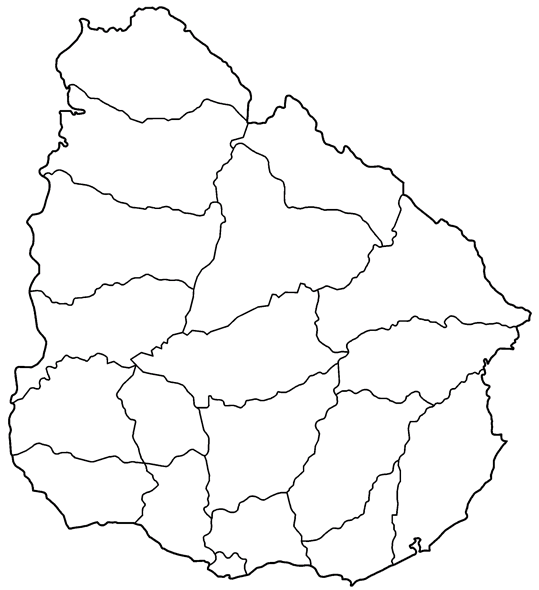 Geografía y Mapas Uruguay